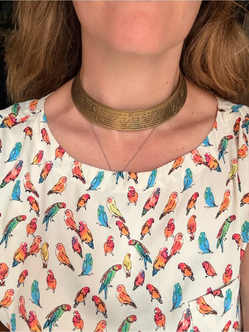 Brass Choker—Vintage